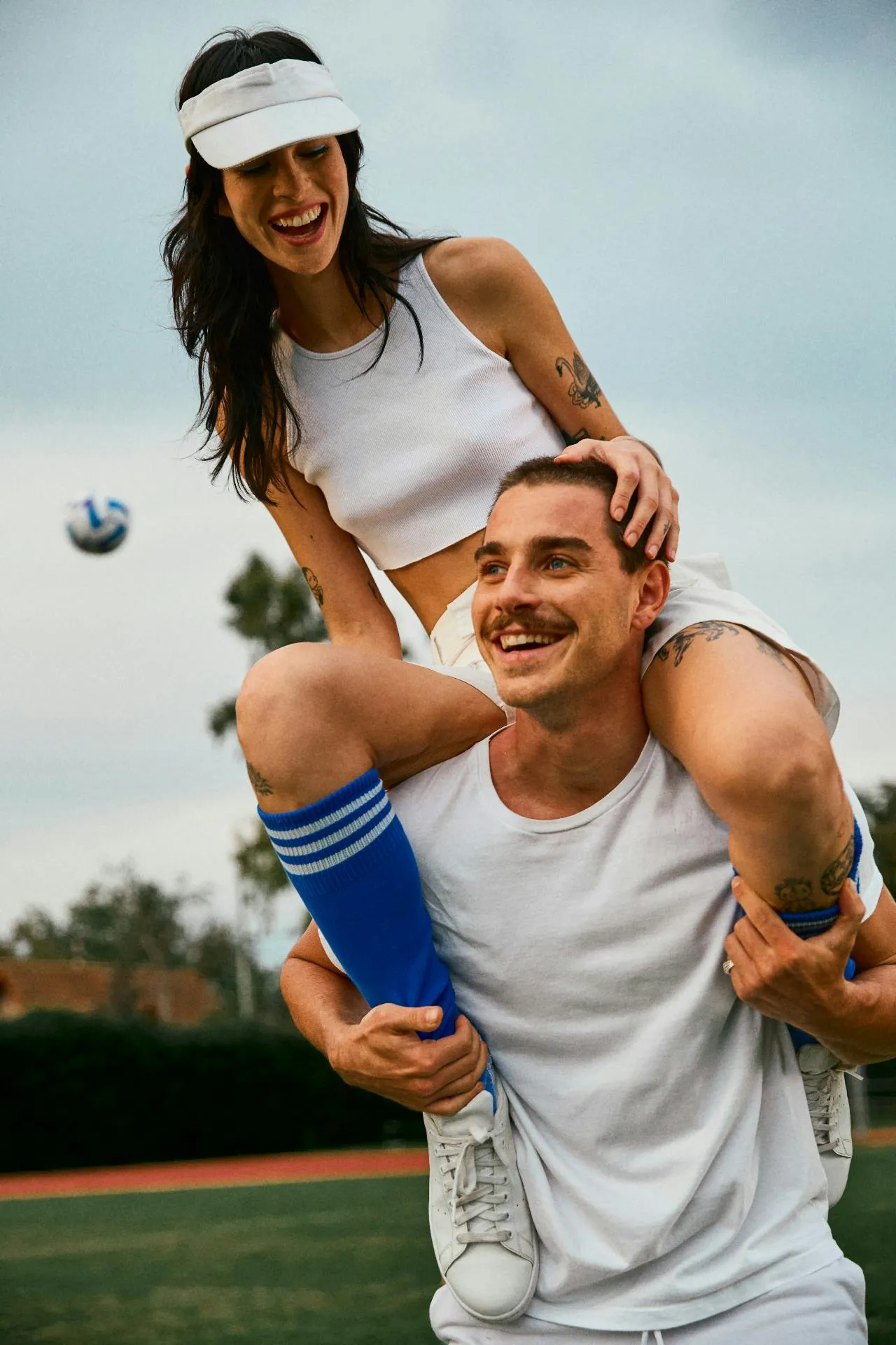 Active people enjoying sport outdoors